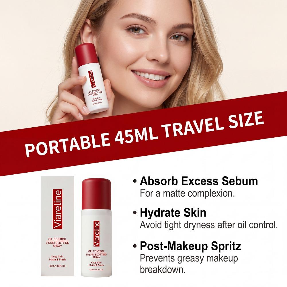 Misting Bottle Fine - 45ml Semprotan Pengontrol Minyak Hidrasi dengan