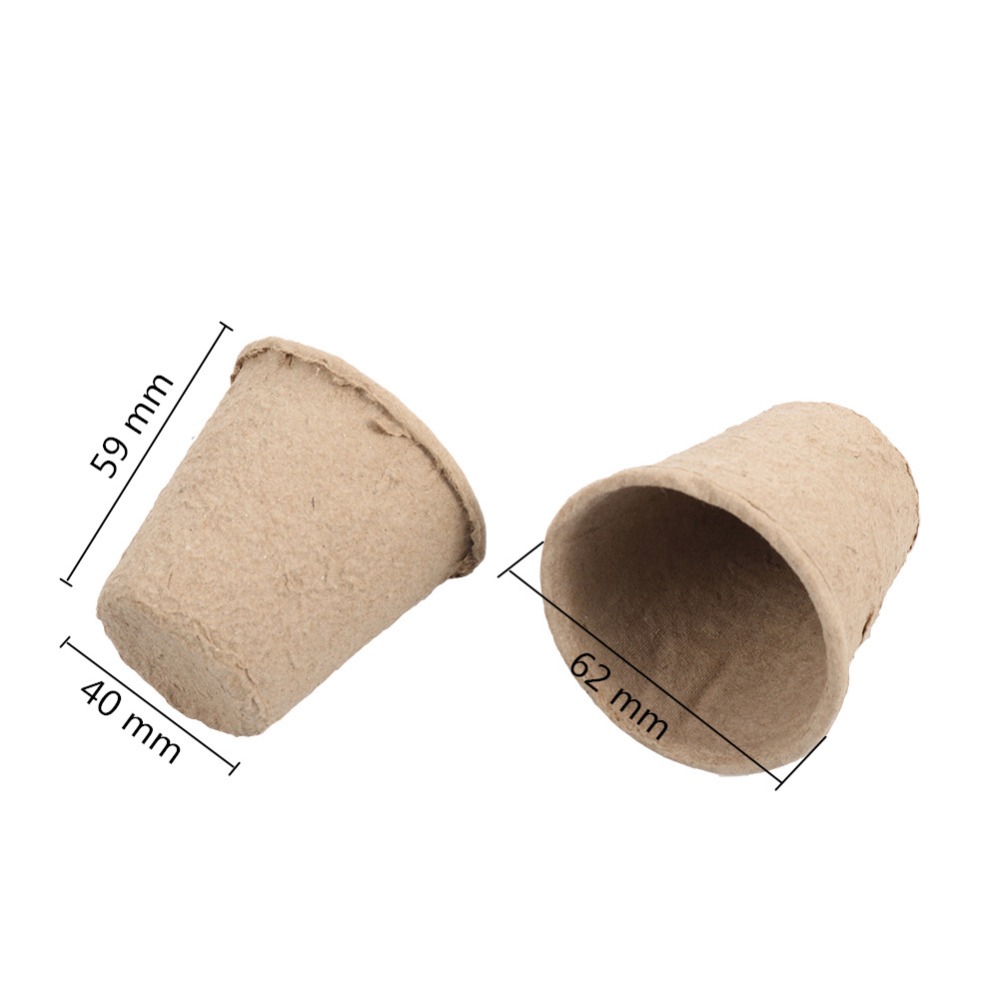 20 Buah 6.2Cm Perlindungan Lin - Peat Pellet Tray ulasan dan harga